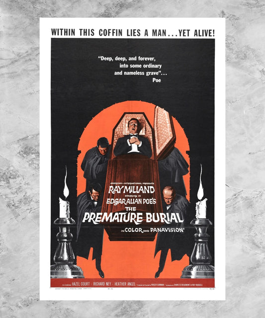 The Premature Burial Poster