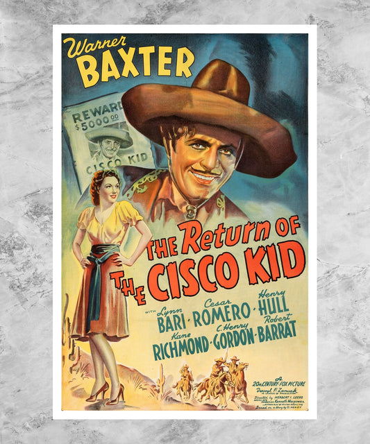 The Return of the Cisco Kid Poster