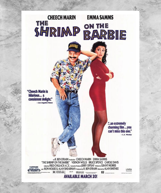 The Shrimp on the Barbie Poster