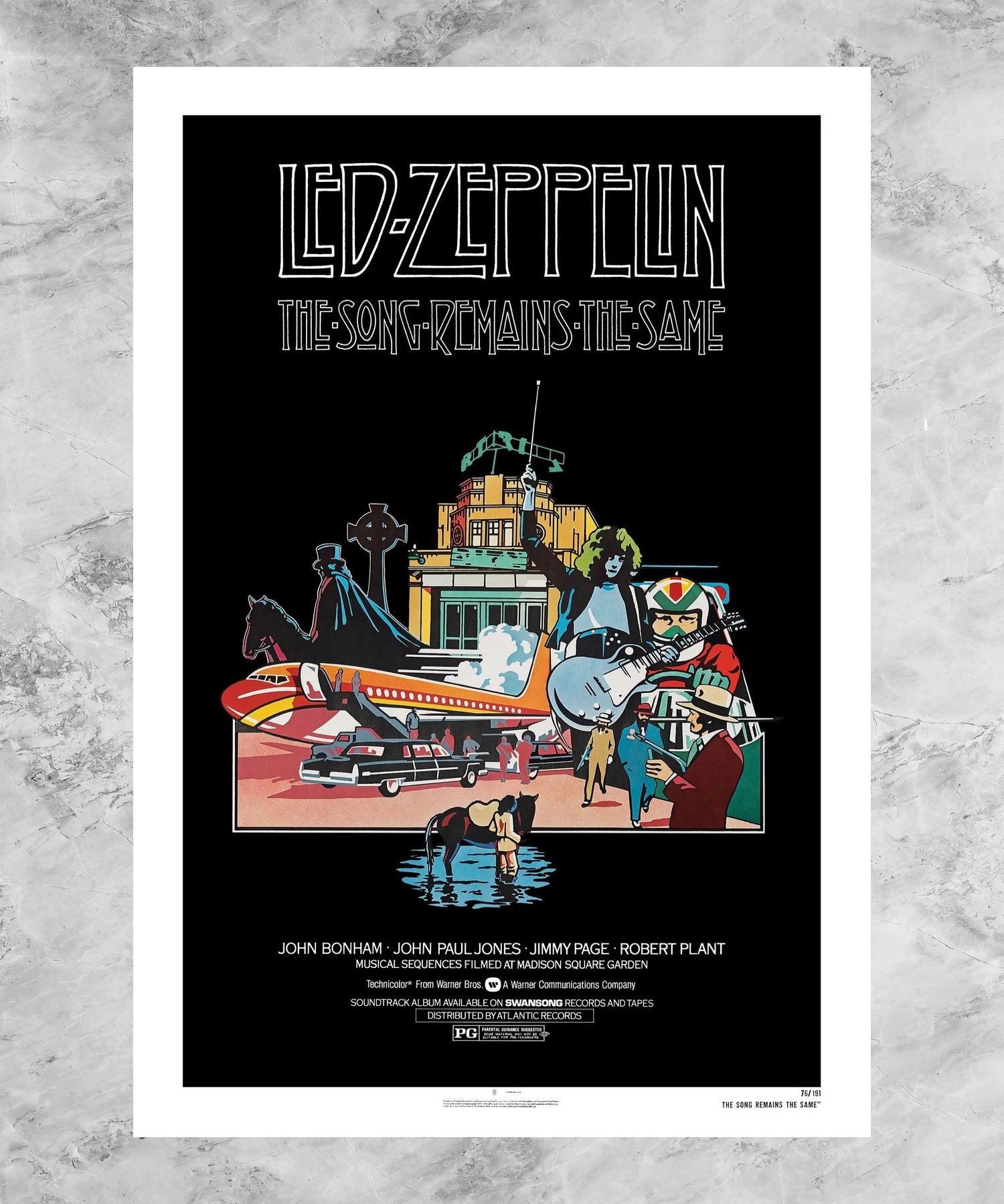 The Song Remains the Same Poster