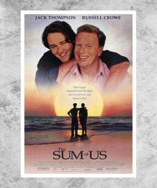 The Sum of Us Poster