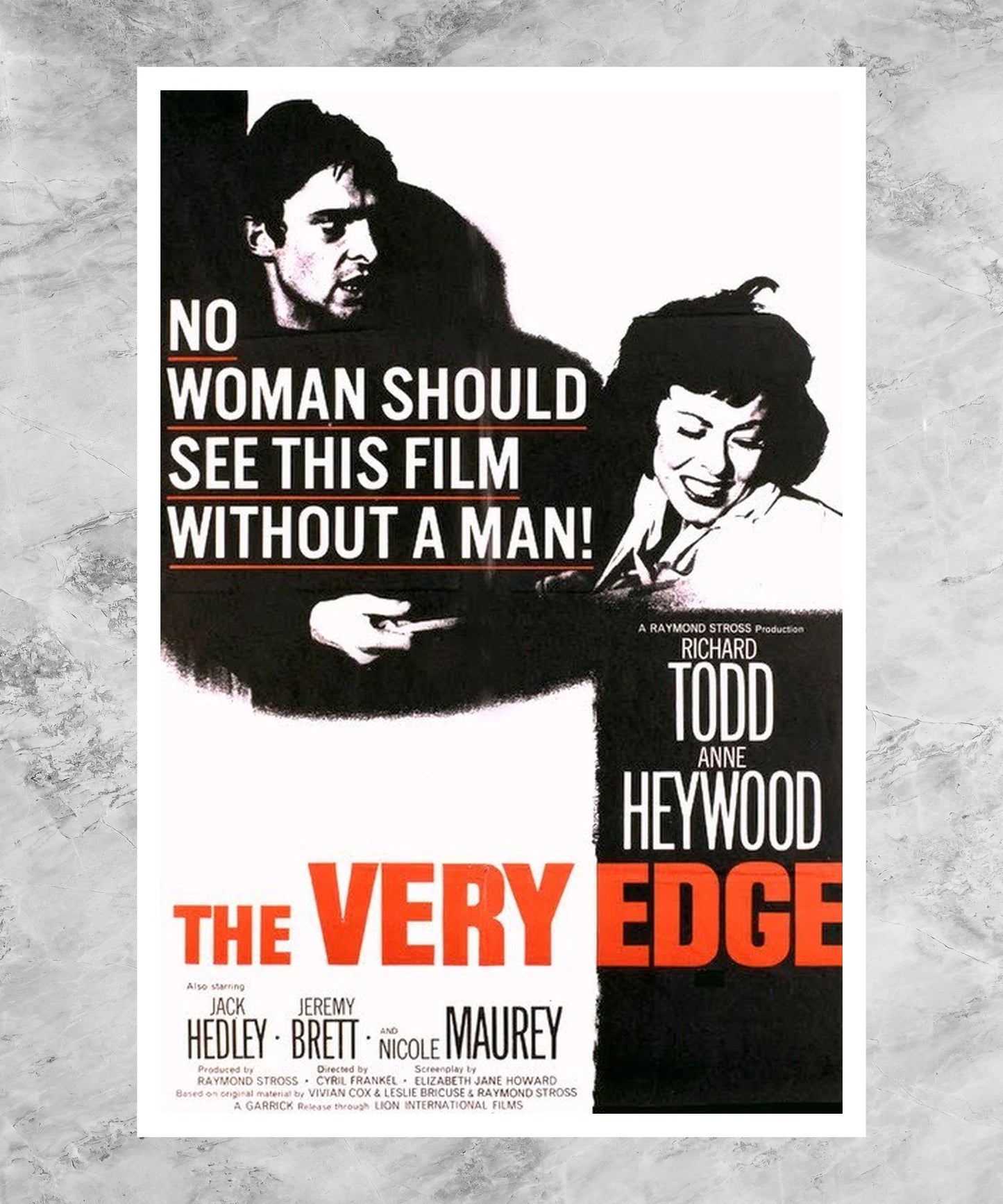 The Very Edge Poster