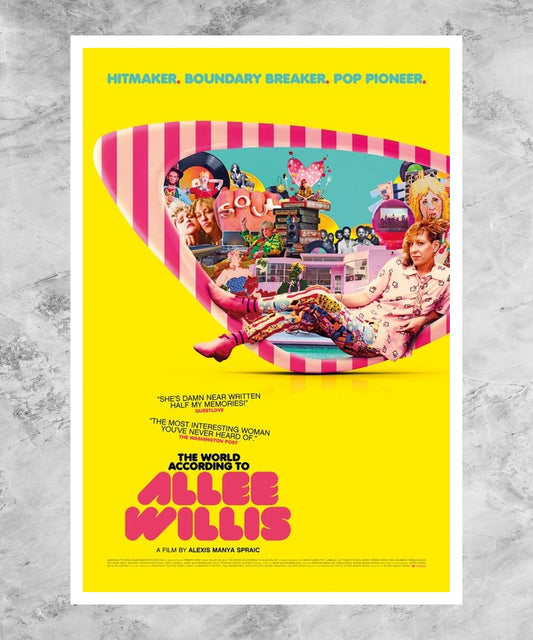 The World According to Allee Willis Poster
