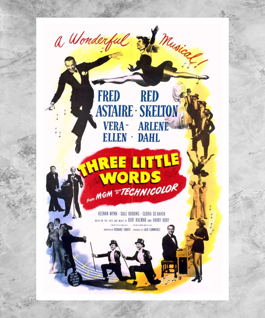 Three Little Words Poster