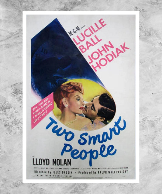 Two Smart People Poster