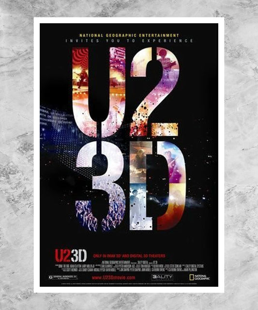 U2 3D Poster