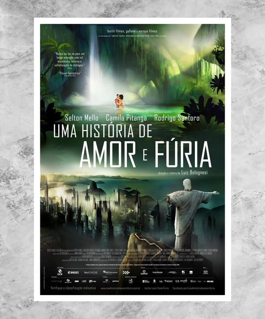 Uma História de Amor e Fúria Poster