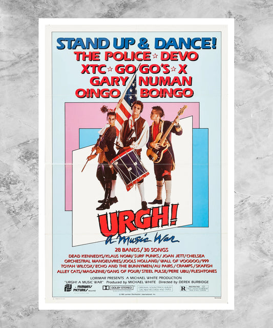 Urgh! A Music War Poster