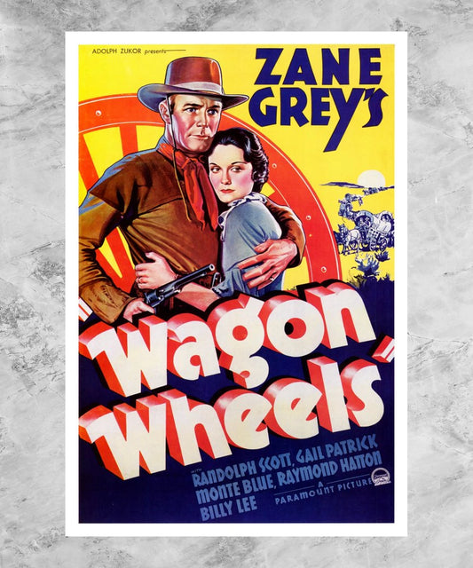 Wagon Wheels Poster